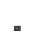 CHANEL SMALL COMPACT WALLET CAVIAR LEATHER INDIGO SHW