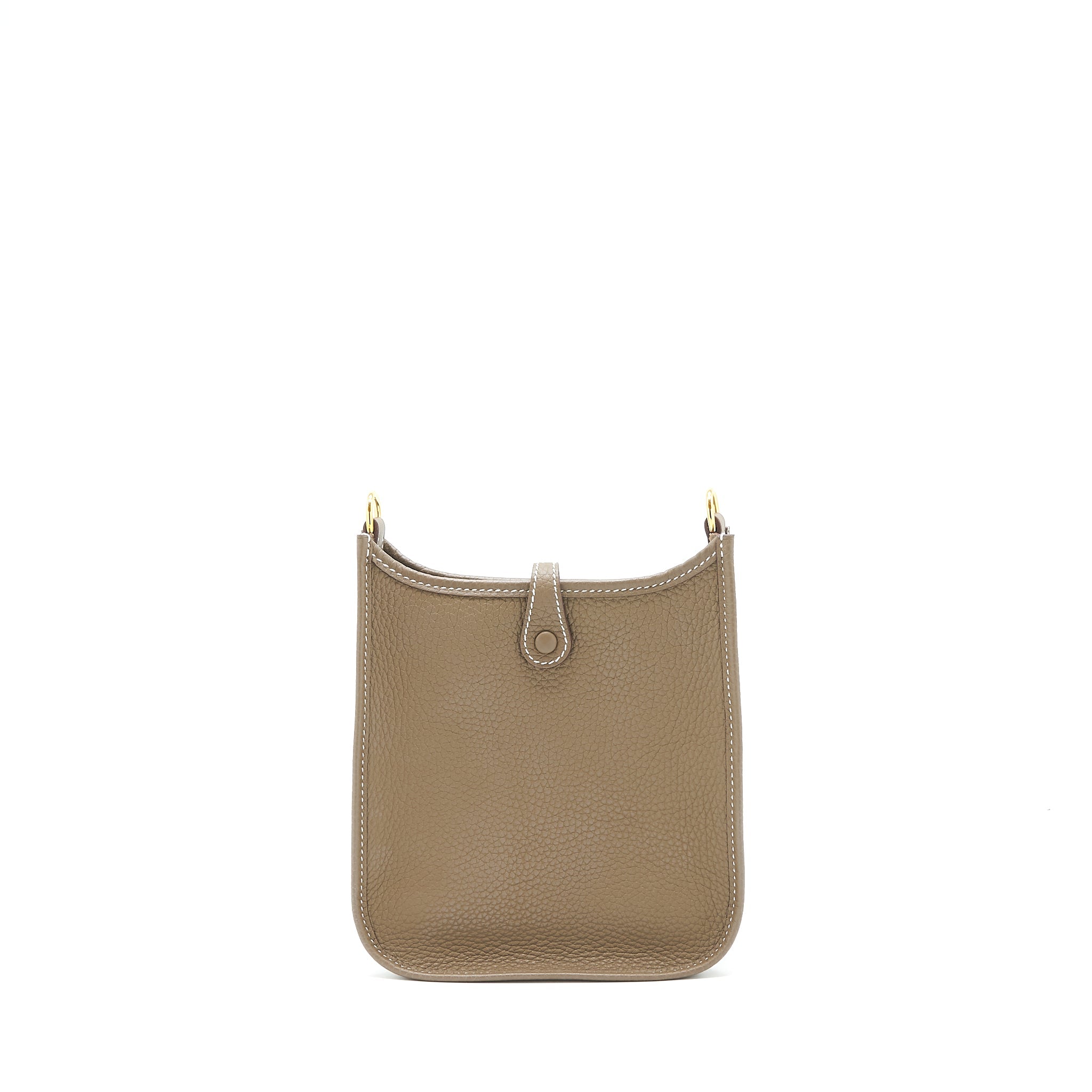 HERMES MINI EVELYNE 16 ETOUPE GHW