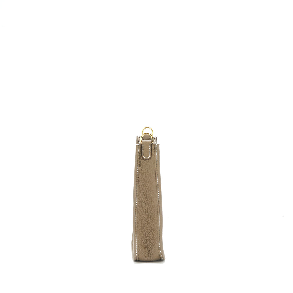 HERMES MINI EVELYNE 16 ETOUPE GHW