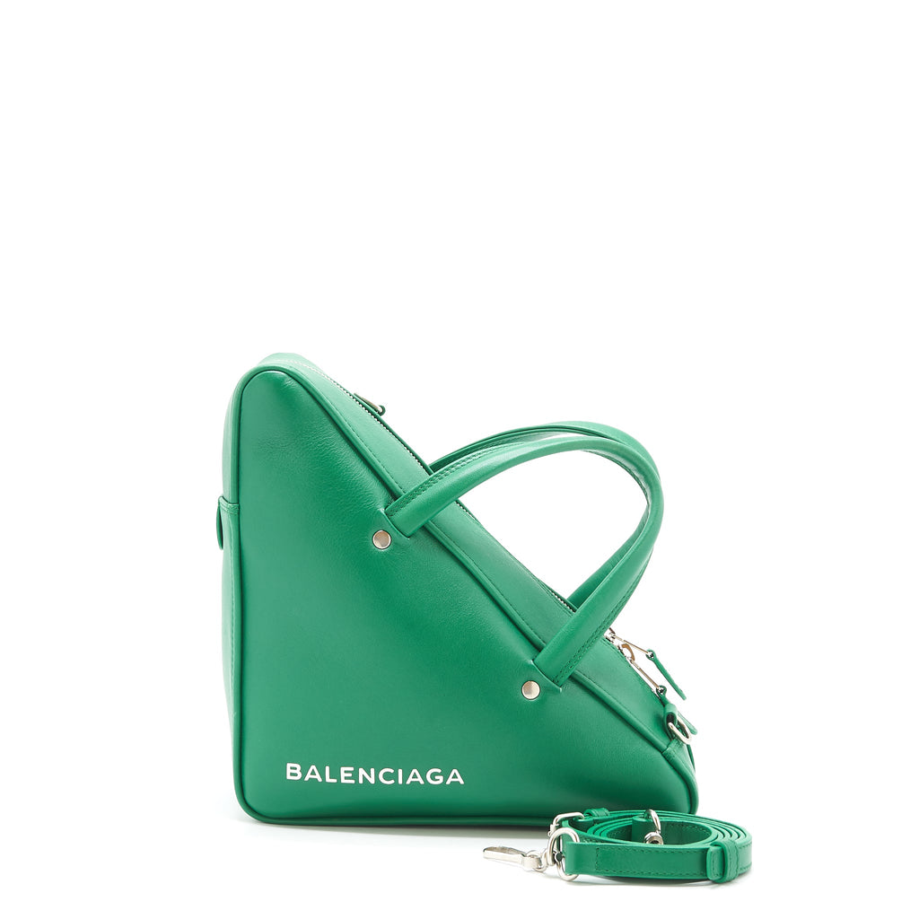 BALENCIAGA TRIANGLE DUFFLE BAG GREEN