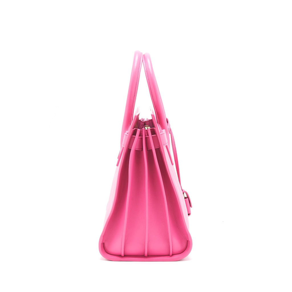SAINT LAURENT SAC DE JOUR TOTE BAG PINK