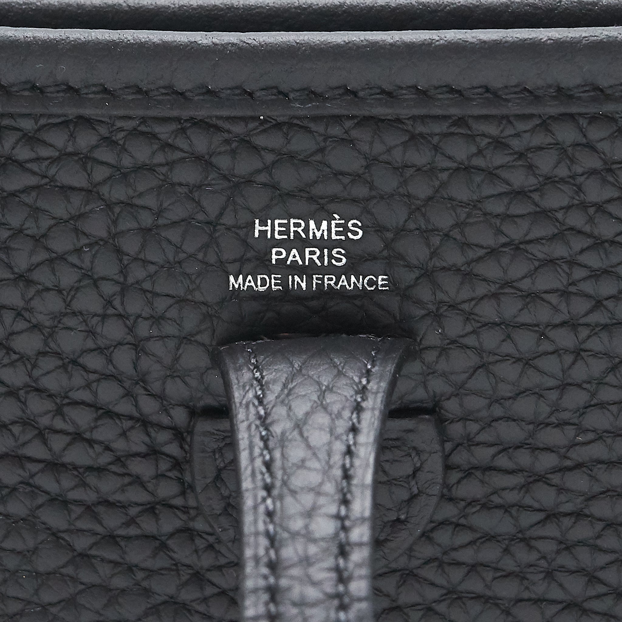 HERMES MINI EVELYNE 16 BLACK SHW