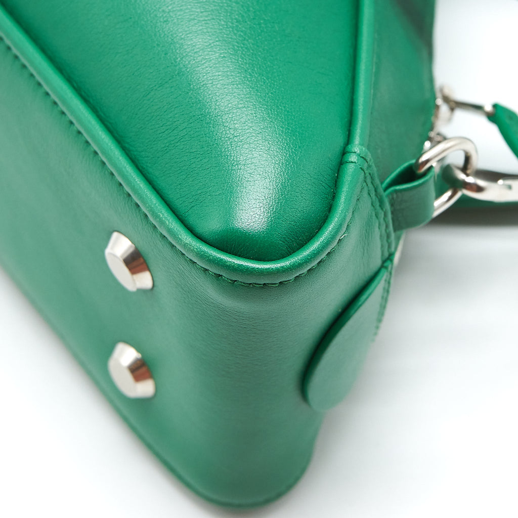 BALENCIAGA TRIANGLE DUFFLE BAG GREEN