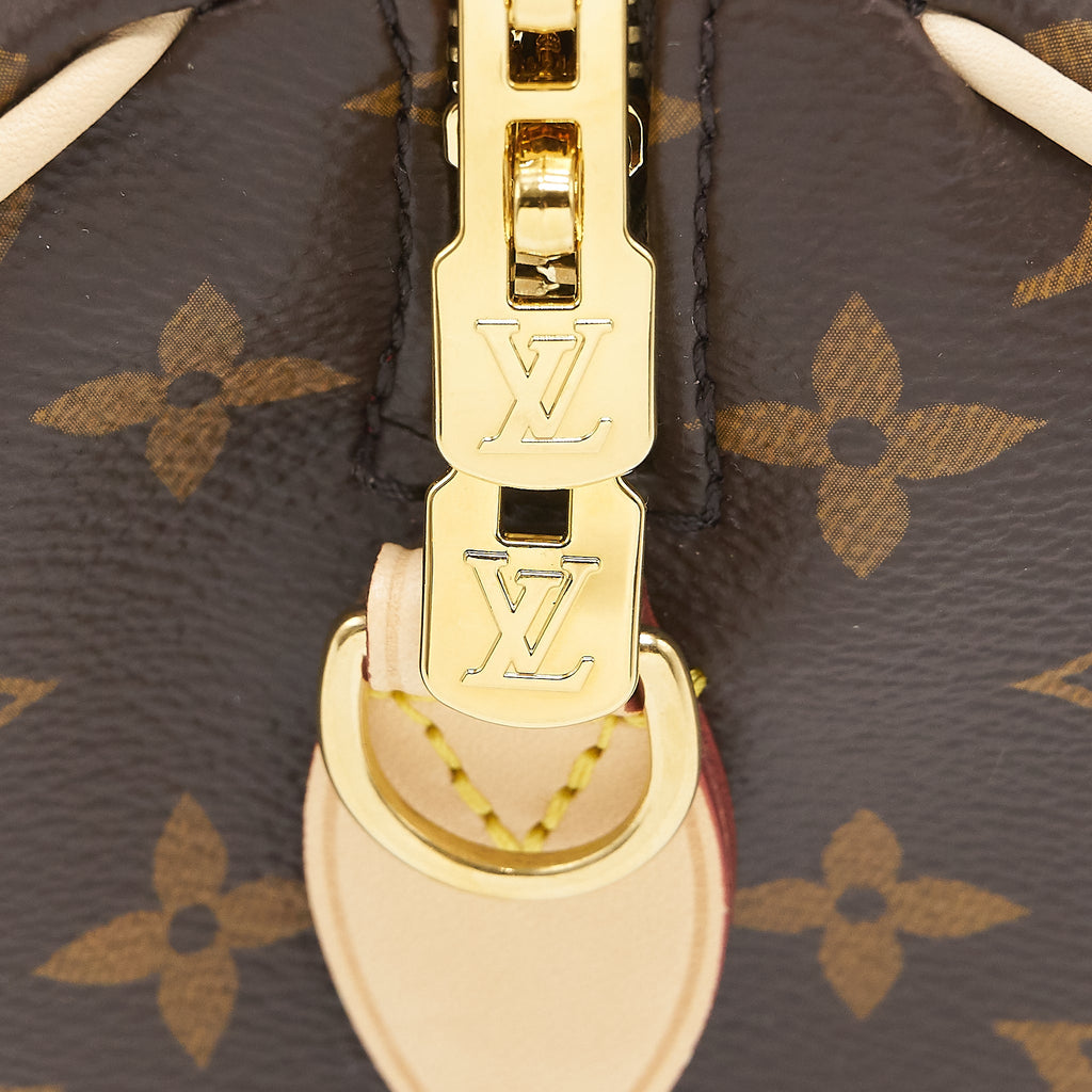 LOUIS VUITTON SPEEDY BANDOULIERE 20 MONOGRAM CANVAS BLACK STRAP