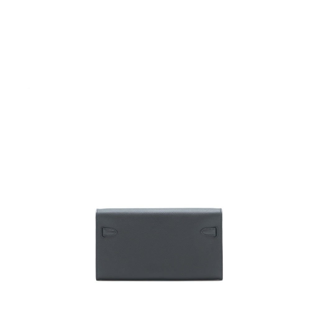 HERMES CLASSIC KELLY TO GO EPSOM LEATHER BLACK GHW