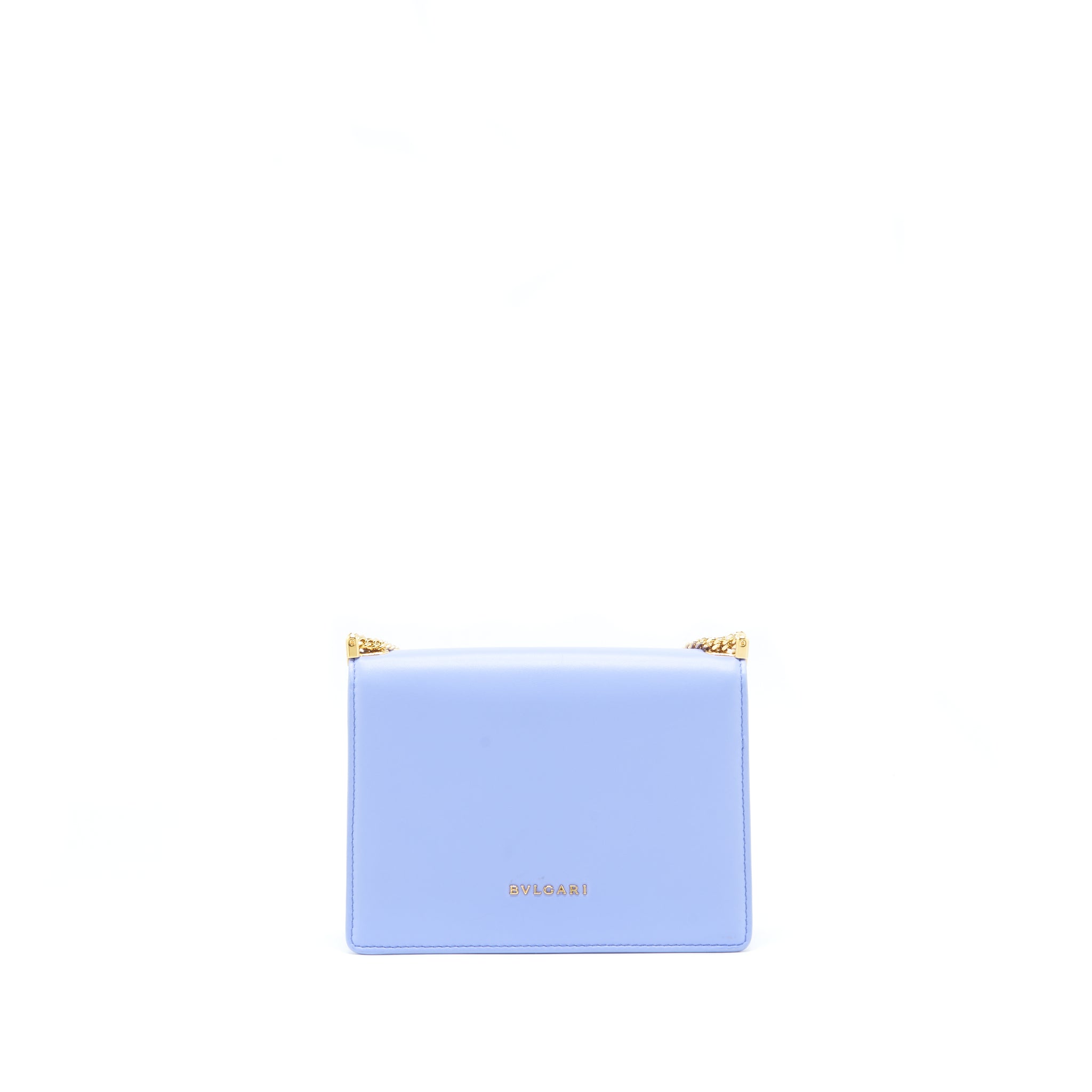 BVLGARI SERPENTI FOREVER FLAP COVER BAG LAVENDER GHW