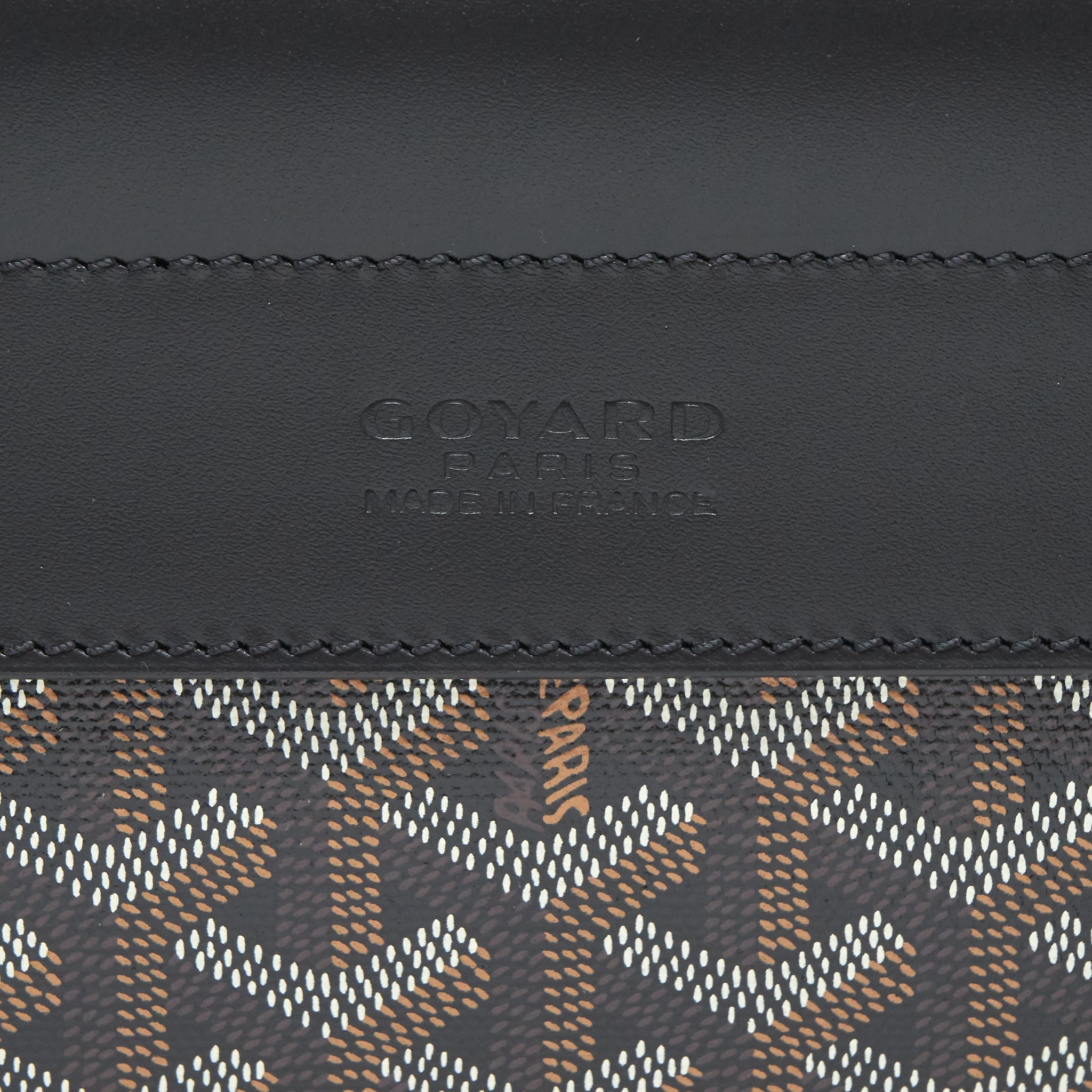 GOYARD CITADIN MASSENGER BAG GOYARDIN BLACK