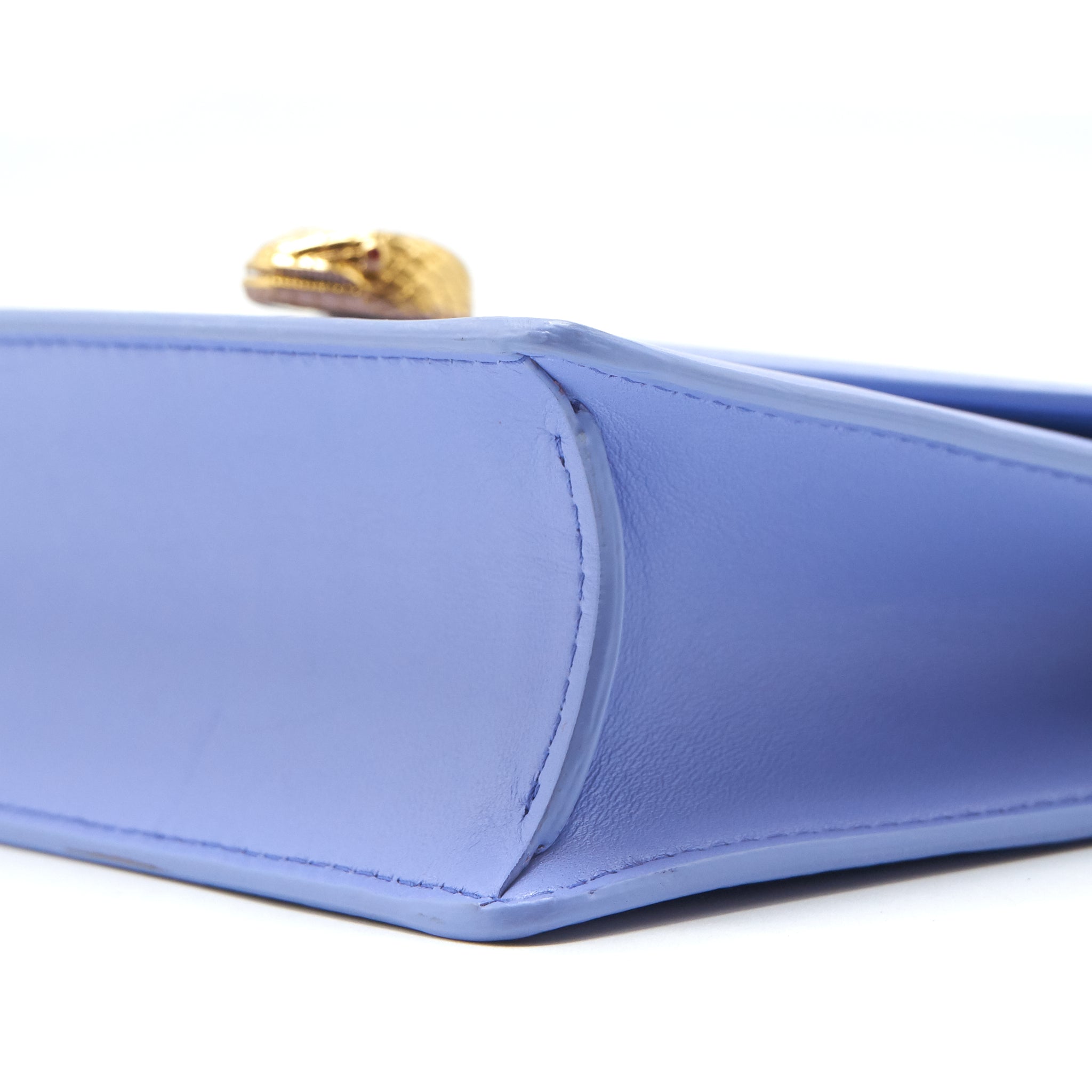 BVLGARI SERPENTI FOREVER FLAP COVER BAG LAVENDER GHW