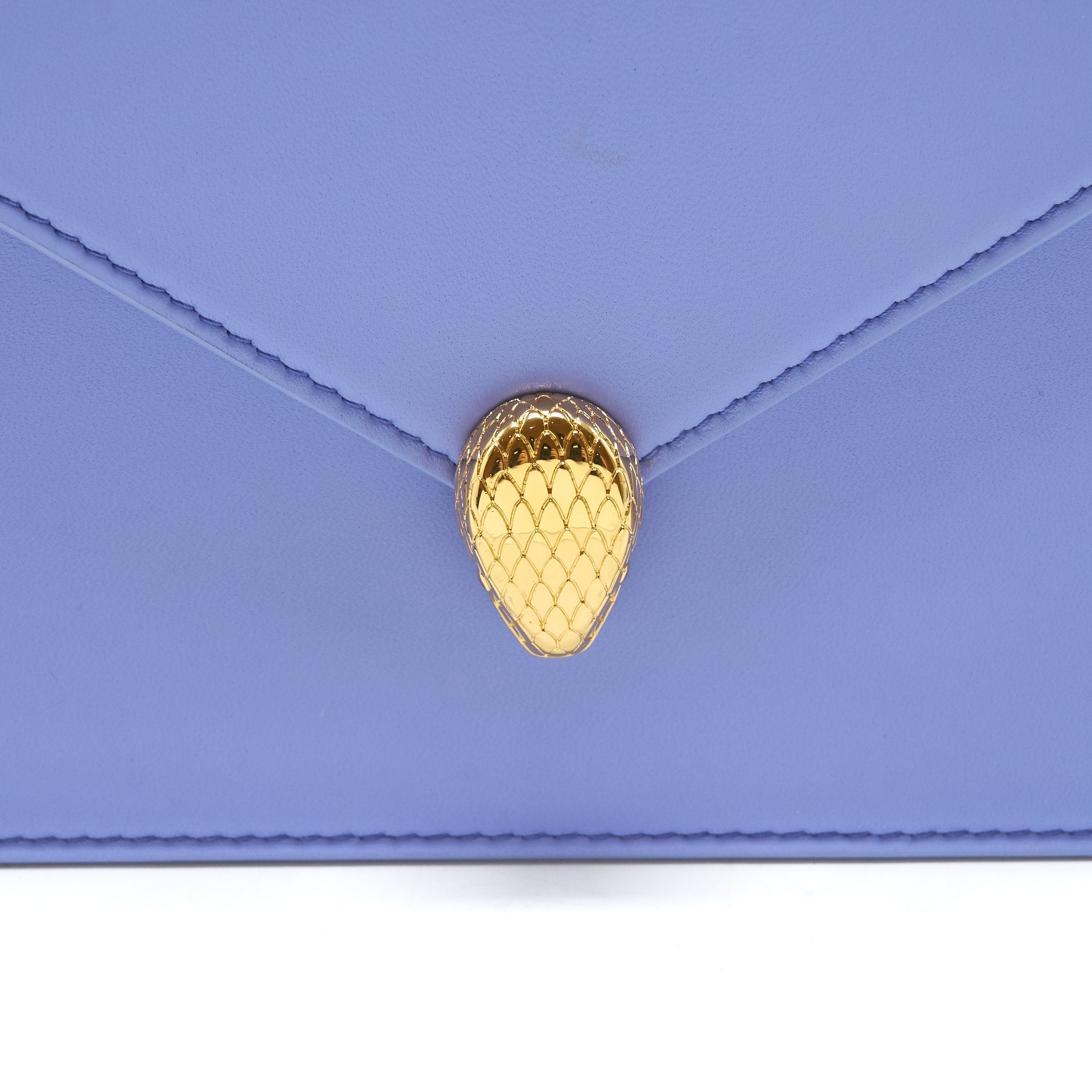 BVLGARI SERPENTI FOREVER FLAP COVER BAG LAVENDER GHW