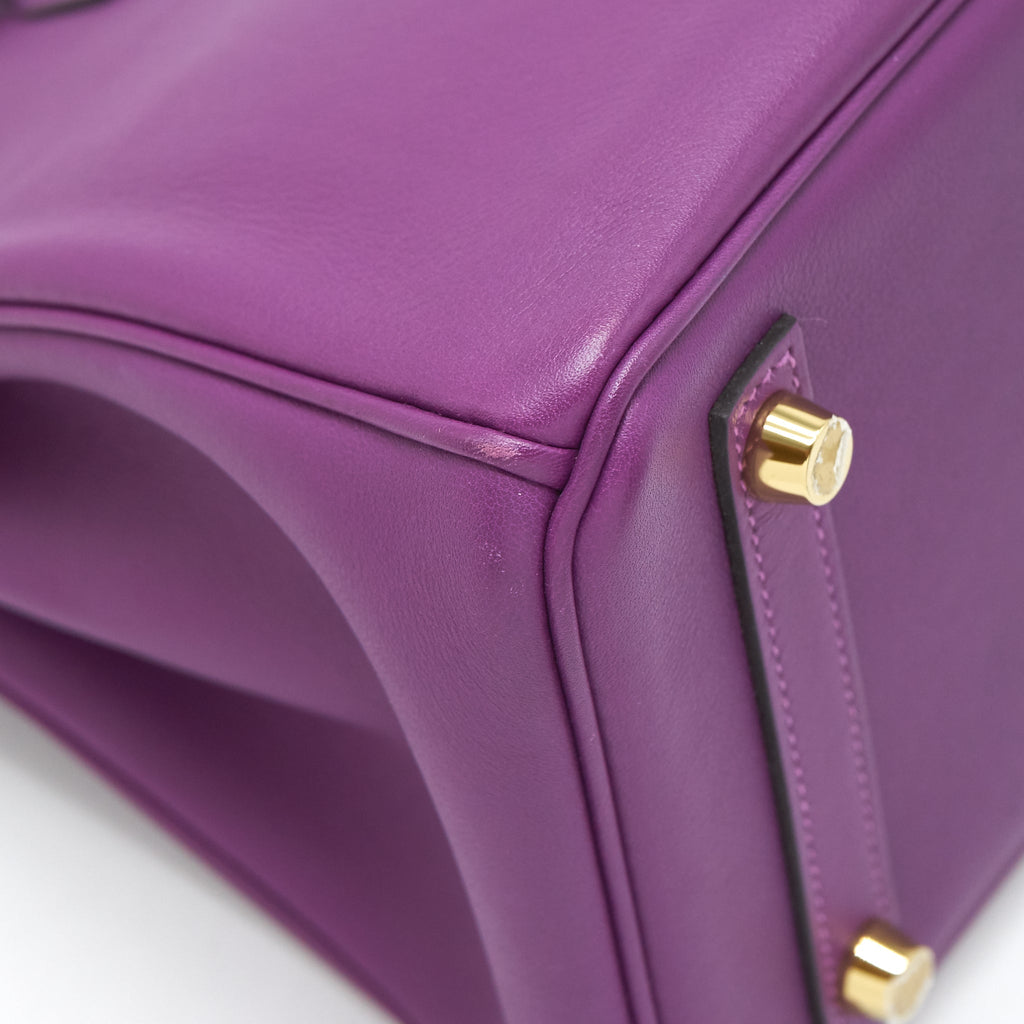 HERMES BIRKIN 25 SWIFT  P9 ANEMONE GHW