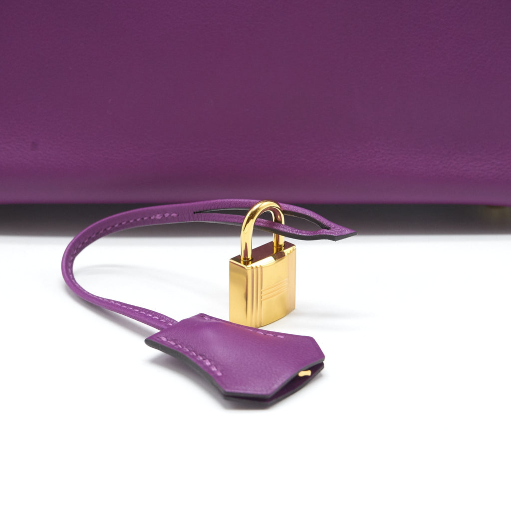 HERMES BIRKIN 25 SWIFT  P9 ANEMONE GHW