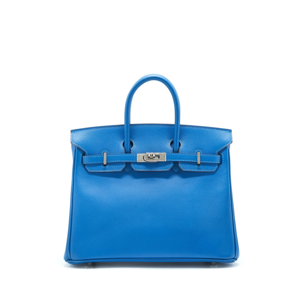 HERMES BIRKIN 25 EPSOM MYKONOS SHW