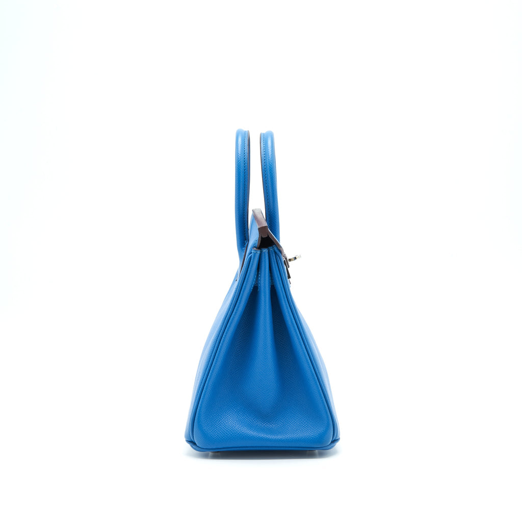 HERMES BIRKIN 25 EPSOM MYKONOS SHW