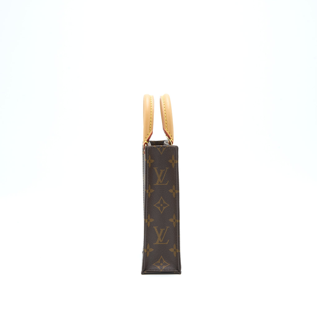 LOUIS VUITTON PETIT SAC PLAT MONOGRAM CANVAS GHW
