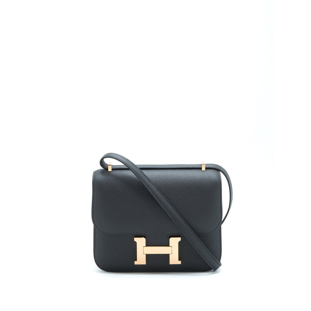 HERMES CONSTANCE MINI EPSOM BLACK RGHW