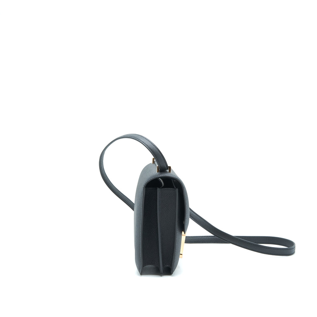 HERMES CONSTANCE MINI EPSOM BLACK RGHW