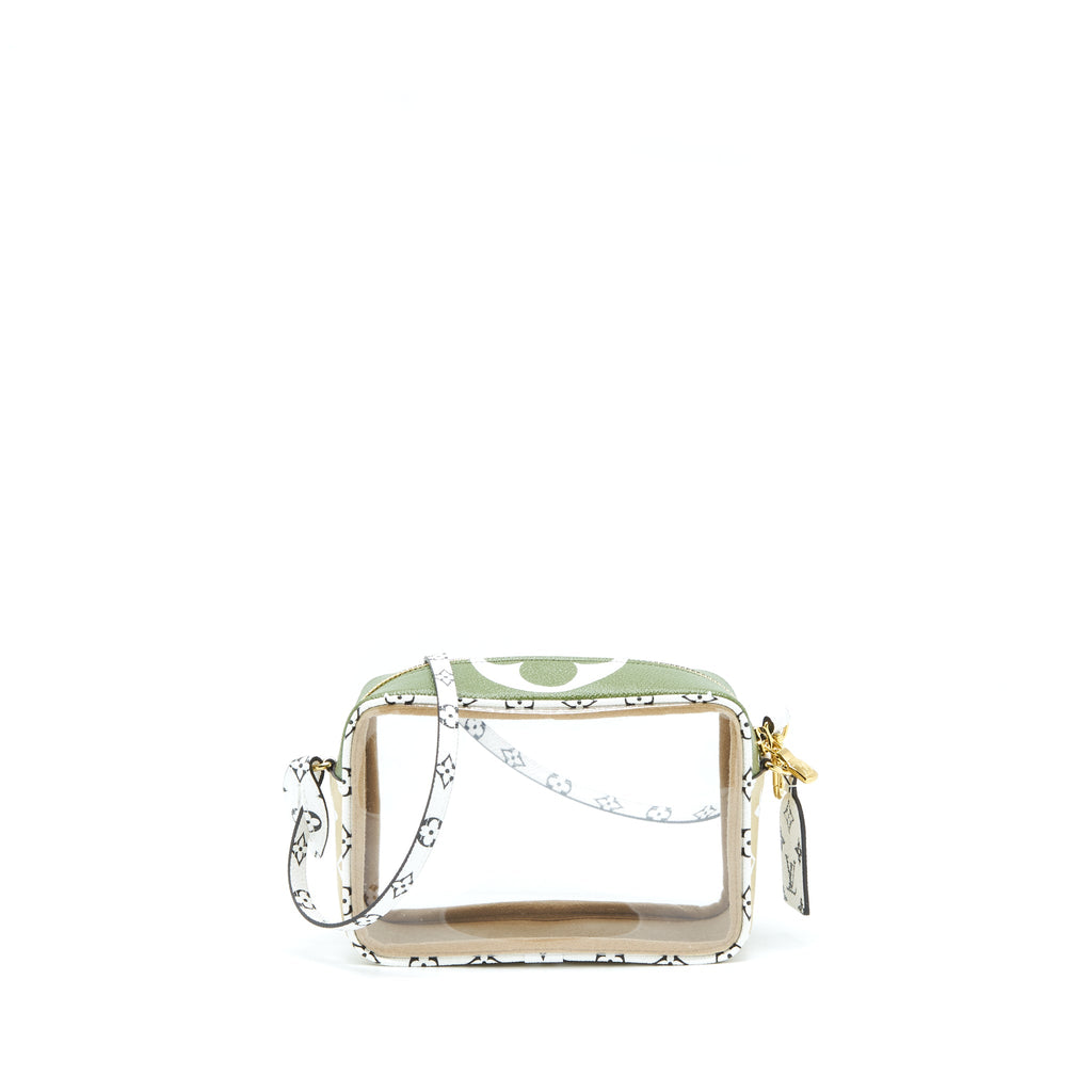 LOUIS VUITTON PVC GIANT BEACH POUCH MULTICOLOUR WITH AN EXTRA STRAP
