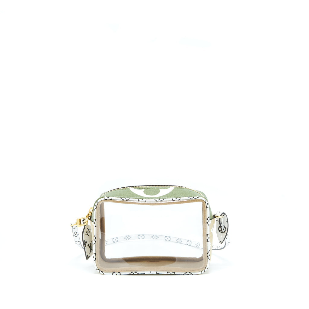LOUIS VUITTON PVC GIANT BEACH POUCH MULTICOLOUR WITH AN EXTRA STRAP