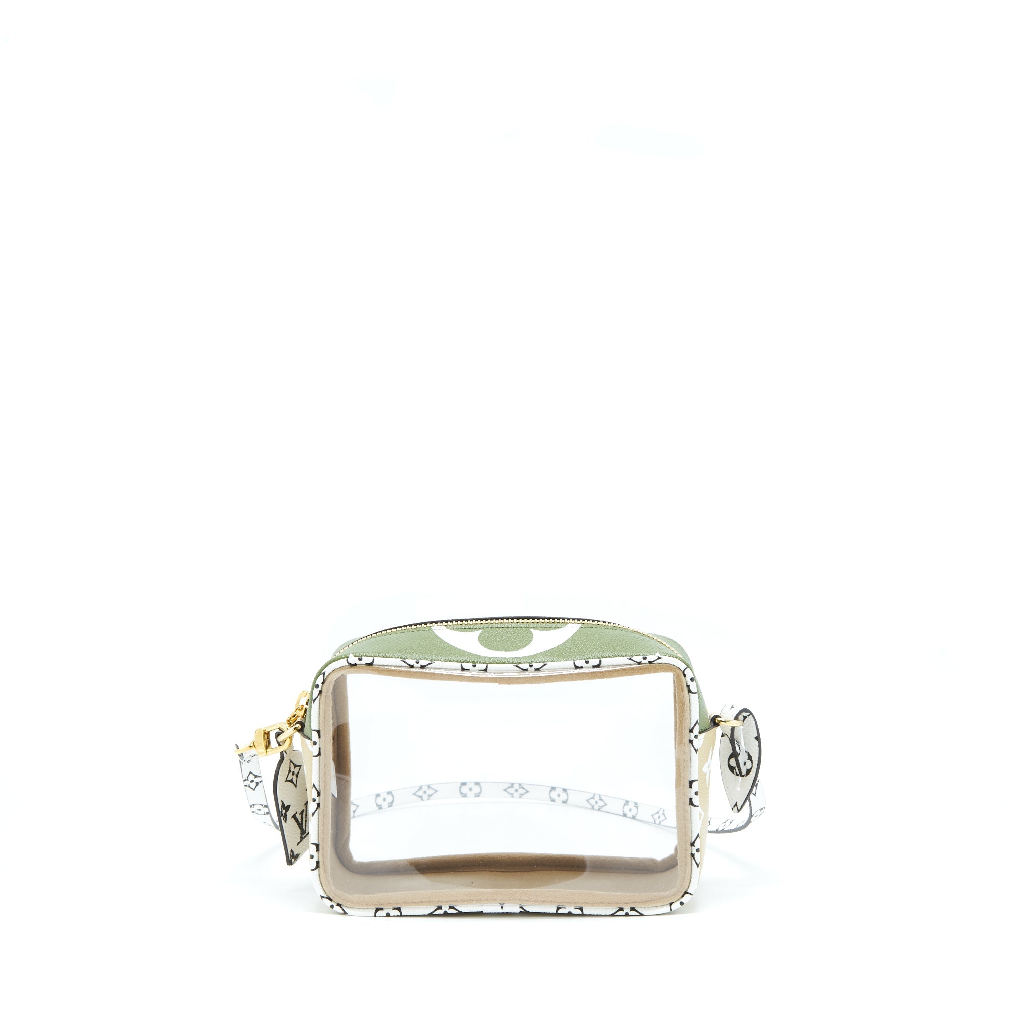 LOUIS VUITTON PVC GIANT BEACH POUCH MULTICOLOUR WITH AN EXTRA STRAP