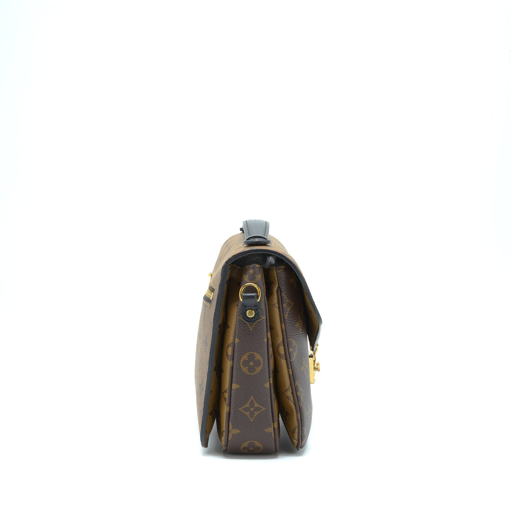 LOUIS VUITTON POCHETTE METIS MONOGRAM REVERSE CANVAS GHW