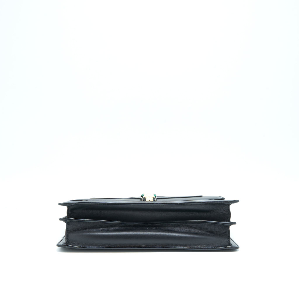 BVLGARI SERPENTI SHOULDER BAG BLACK
