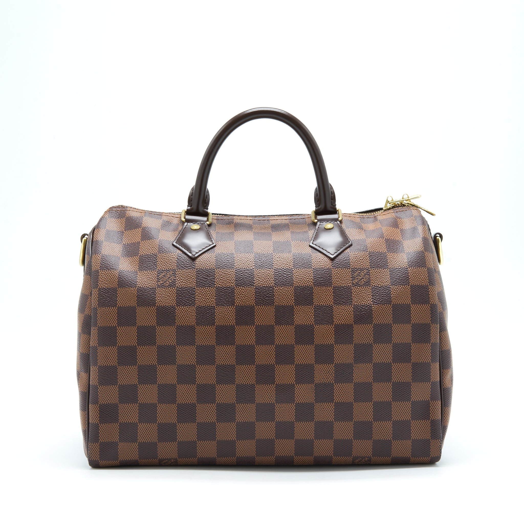 LOUIS VUITTON SPEEDY BANDOULIERE 30 DAMIER EBENE CANVAS