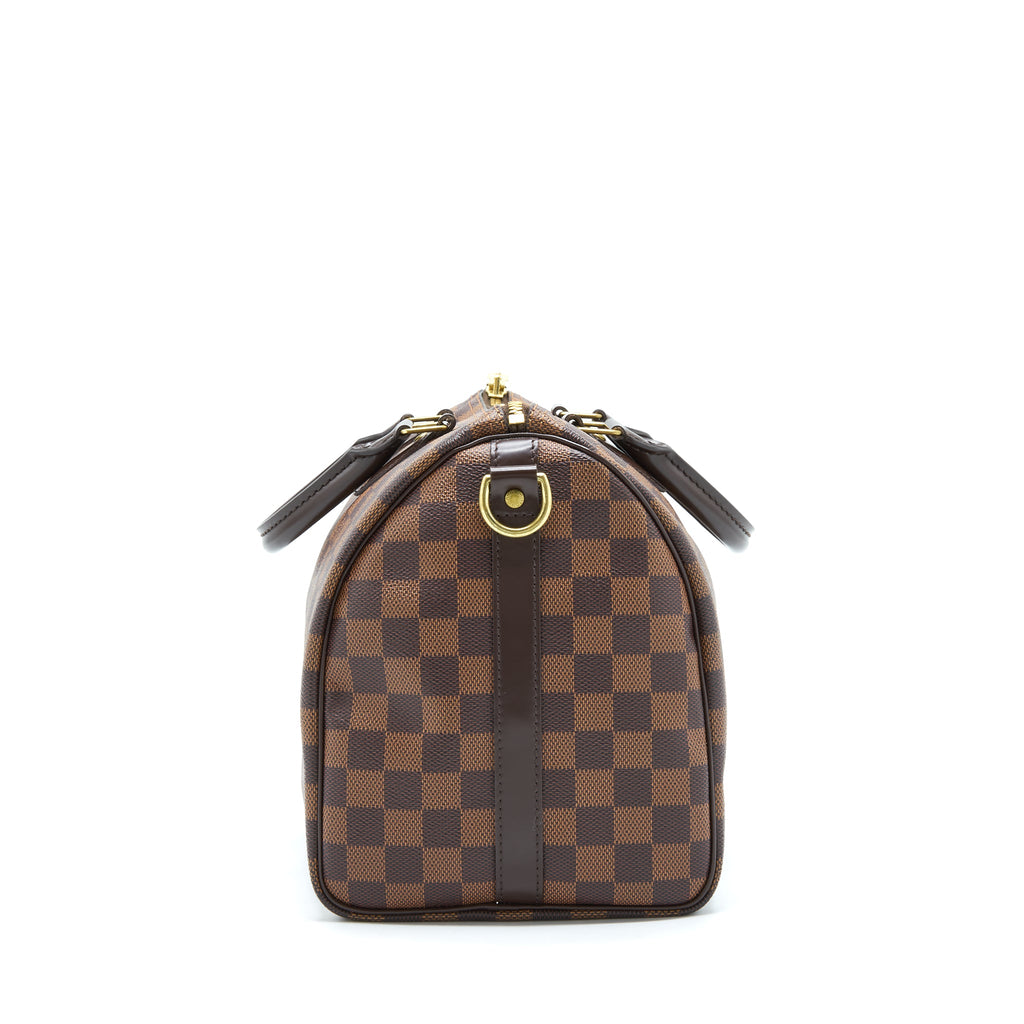 LOUIS VUITTON SPEEDY BANDOULIERE 30 DAMIER EBENE CANVAS