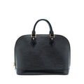 LOUIS VUITTON ALMA BAG EPI BLACK GHW