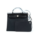 HERMES HERBAG ZIP 31 BAG BLACK SHW