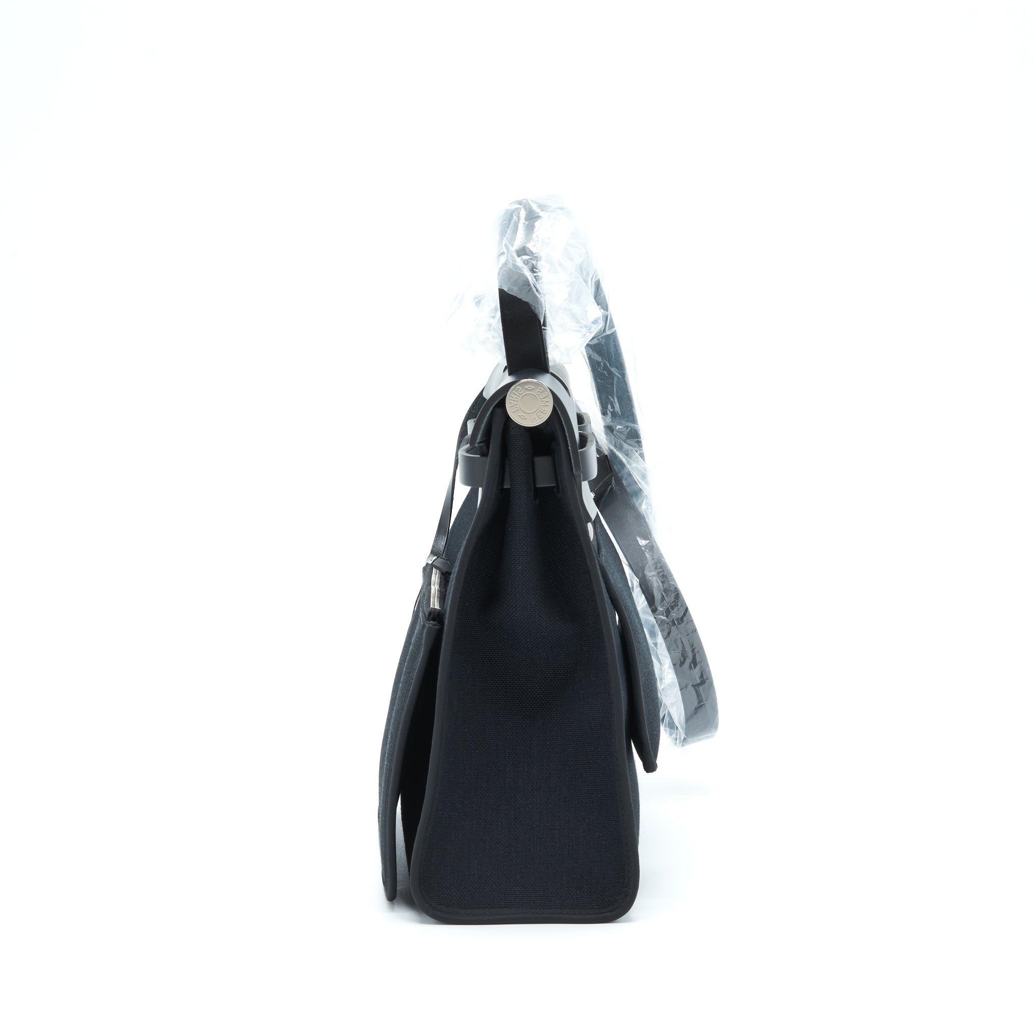 HERMES HERBAG ZIP 31 BAG BLACK SHW