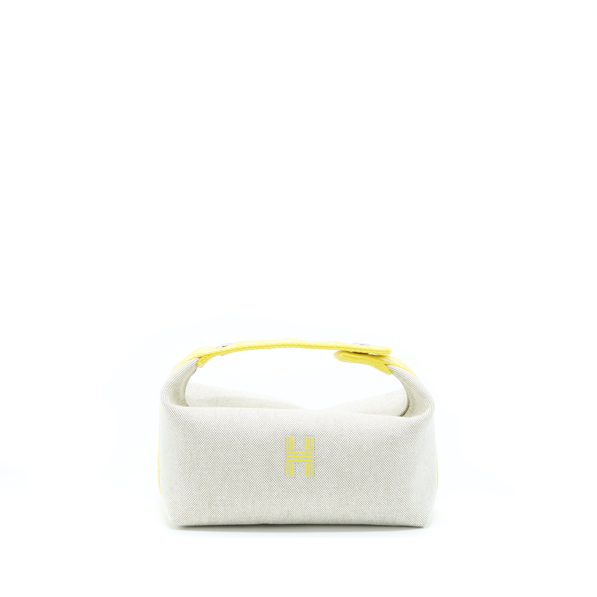 HERMES BRIDE-A-BRAC CASE, SMALL MODEL JAUNE CITRON