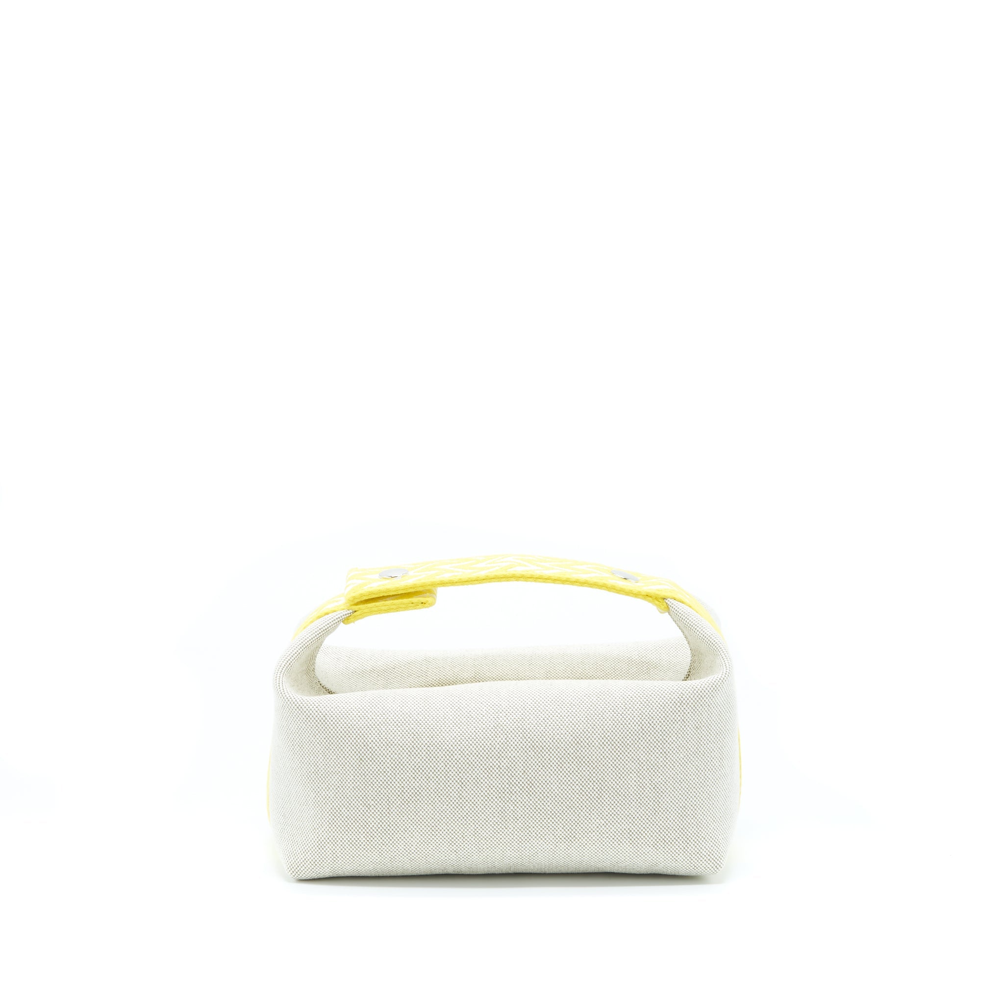 HERMES BRIDE-A-BRAC CASE, SMALL MODEL JAUNE CITRON