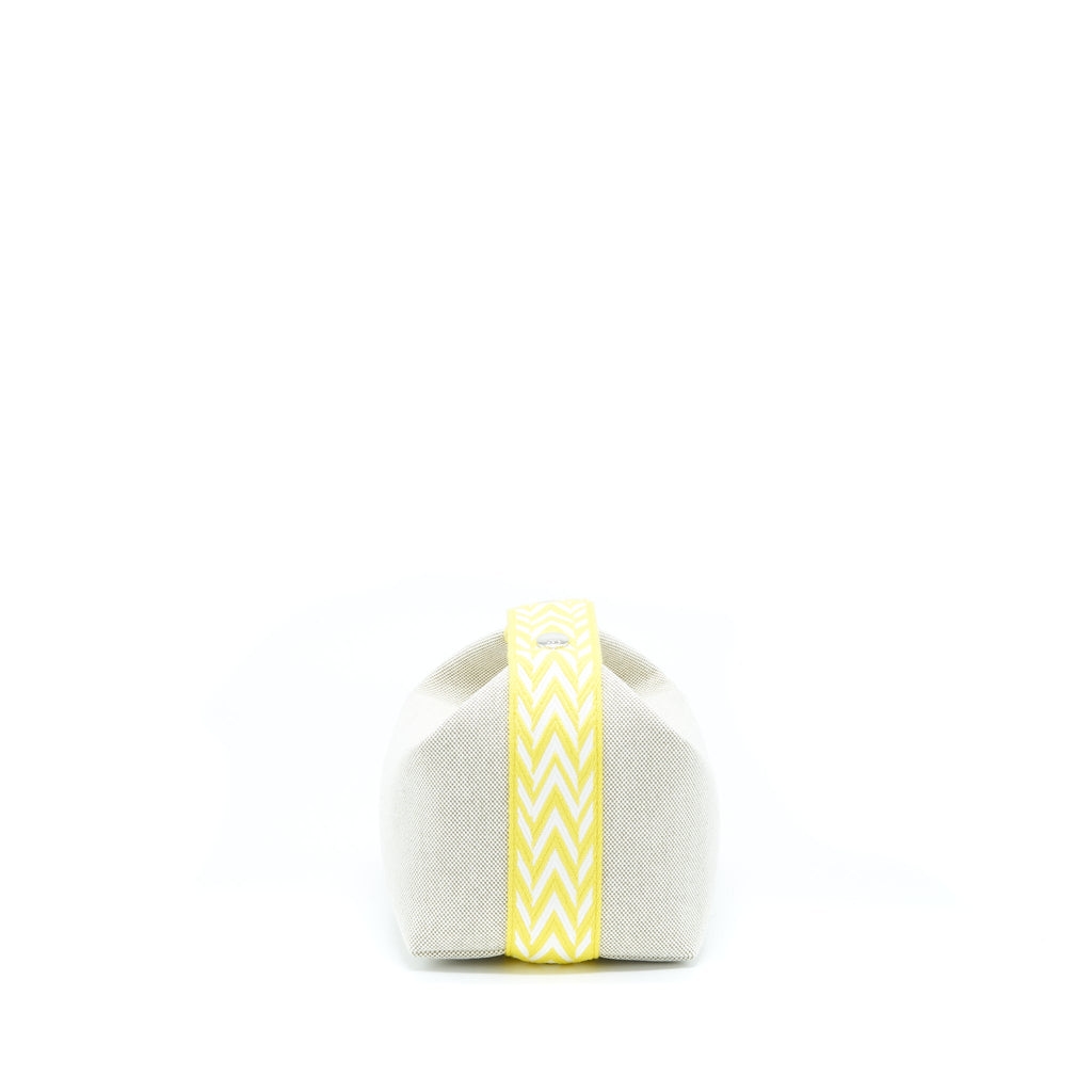 HERMES BRIDE-A-BRAC CASE, SMALL MODEL JAUNE CITRON