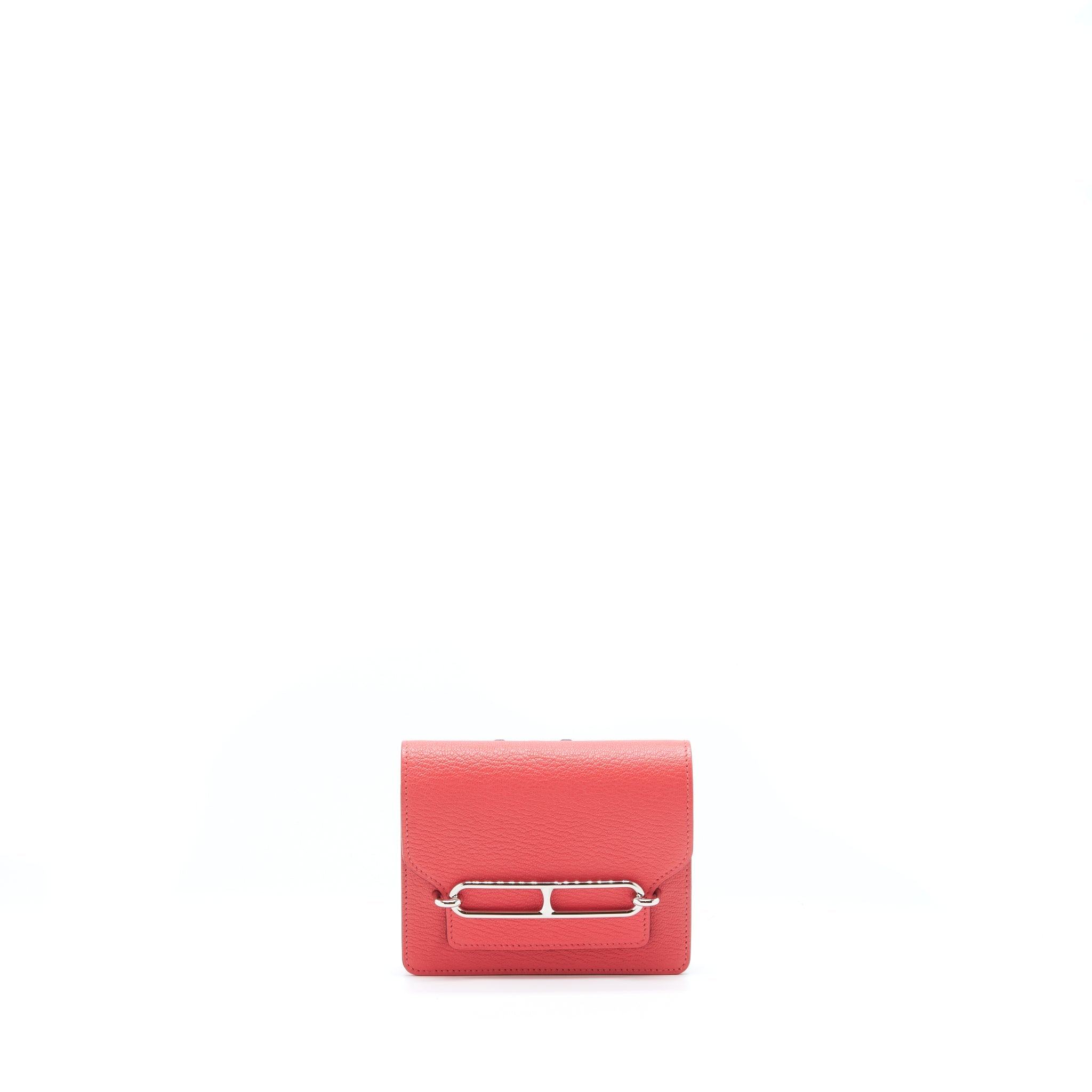 HERMES ROULIS SLIM EVERCOLOR ROSE TEXAS SHW