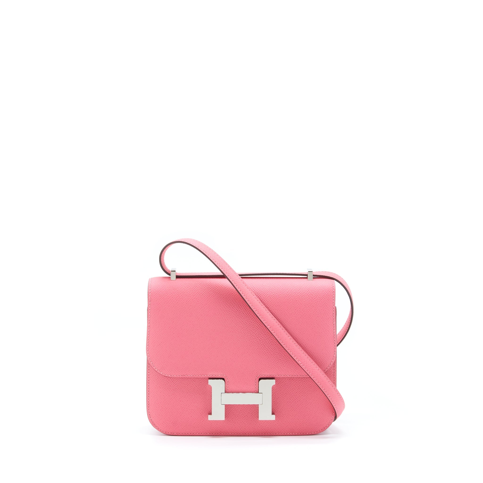 HERMES CONSTANCE MINI EPSOM ROSE AZALEE SHW