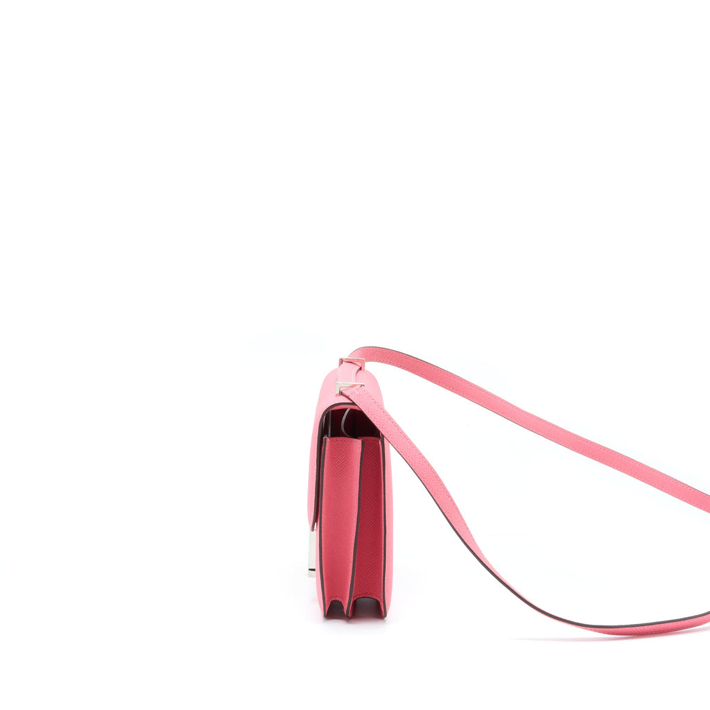 HERMES CONSTANCE MINI EPSOM ROSE AZALEE SHW