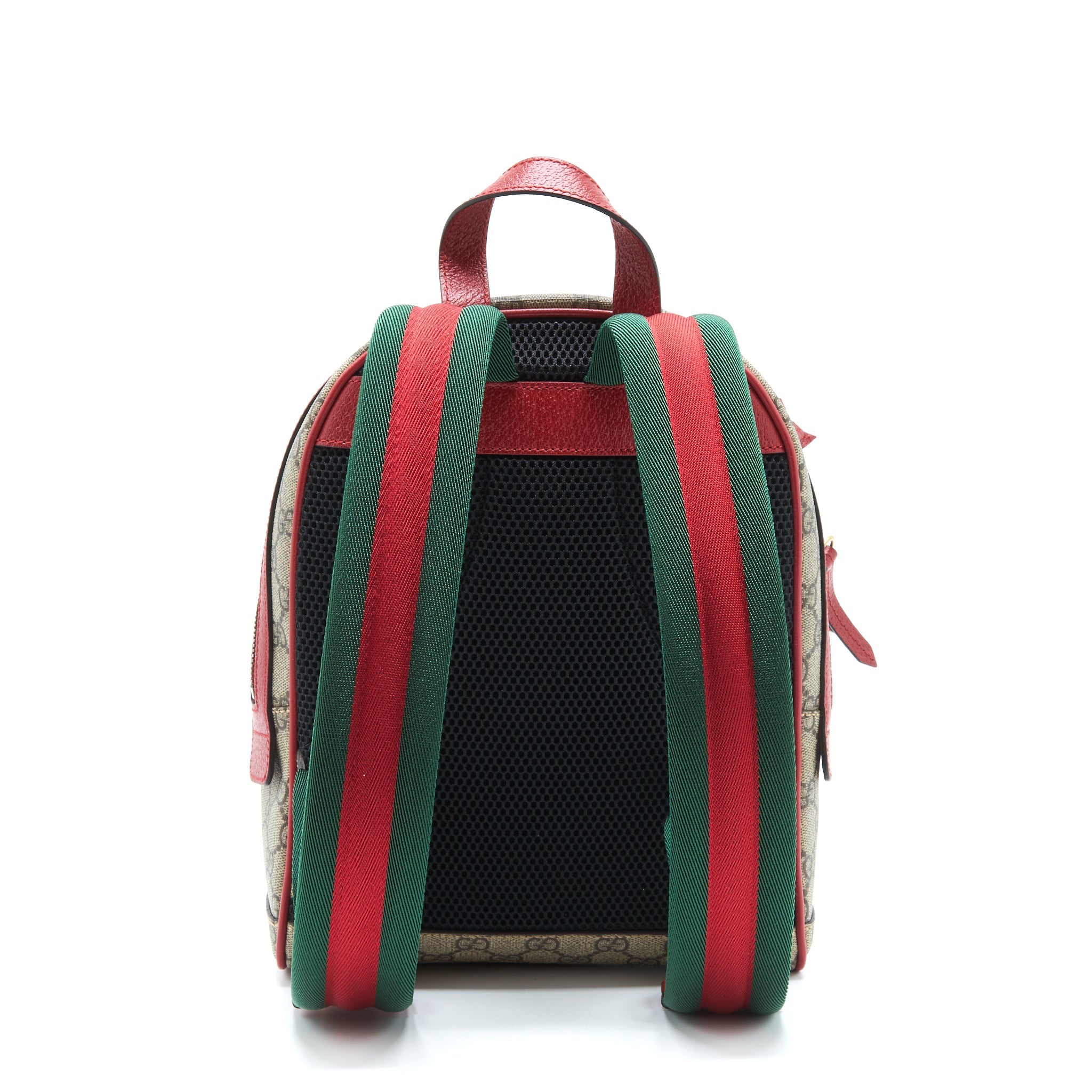 GUCCI CAT PRINT GG SUPREME BACKPACK PINK/RED/MULTICOLOUR GHW