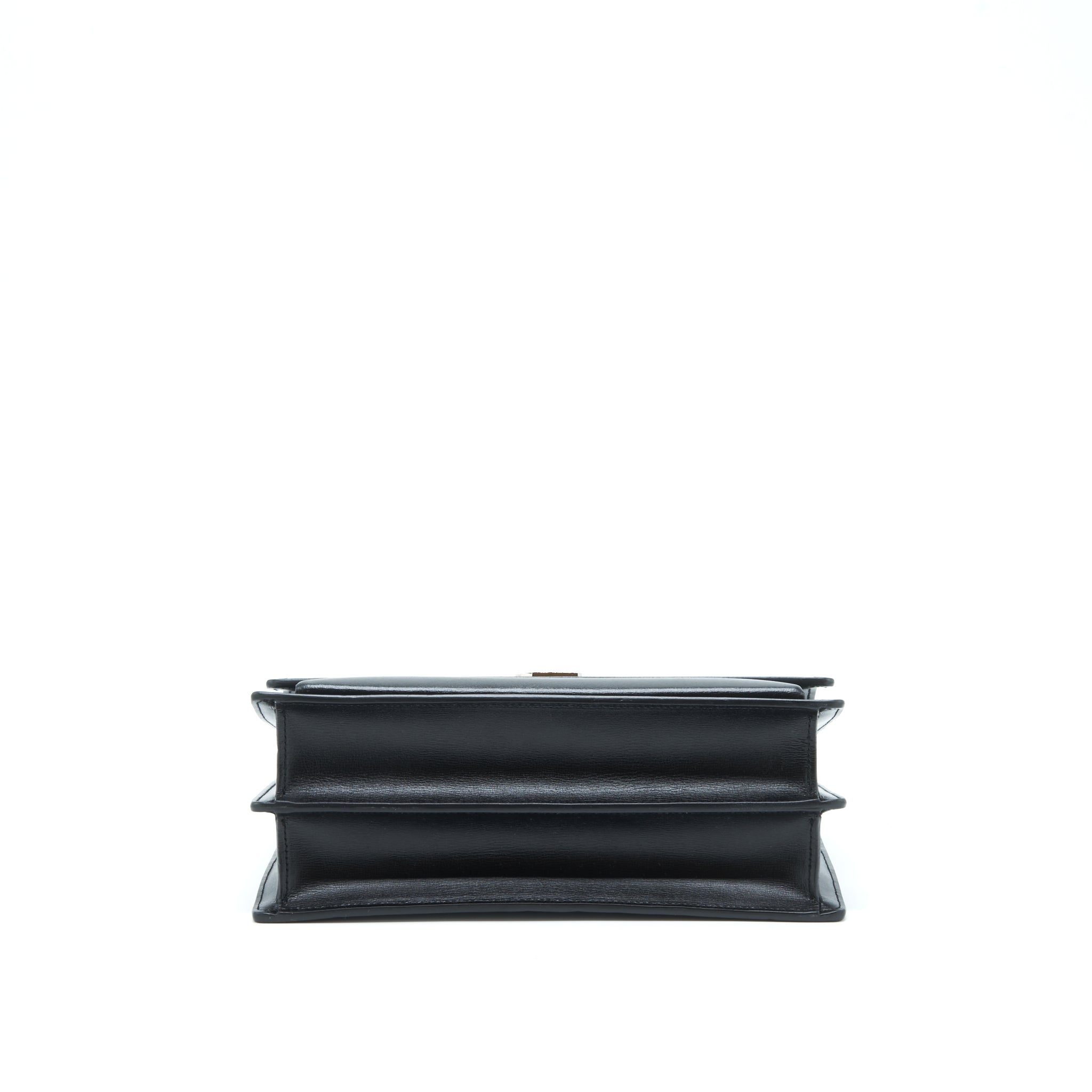 SAINT LAURENT/YSL MEDIUM SUNSET BAG CALFSKIN BLACK SHW