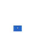 CHANEL CLASSIC CC CARD HOLDER LAMBSKIN BLUE SHW