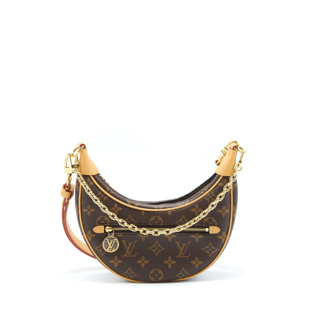 LOUIS VUITTON LOOP BAG MONOGRAM CANVAS GHW