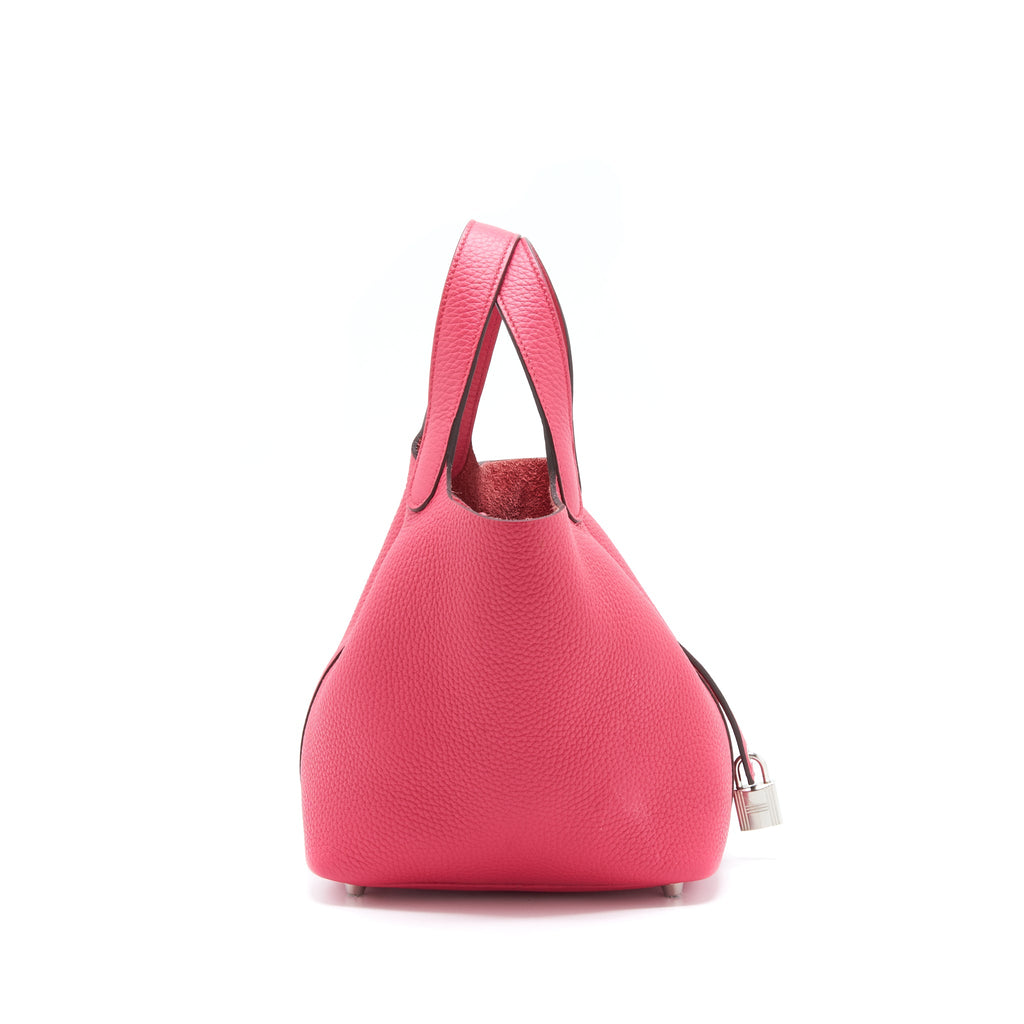 HERMES PICOTIN 18 CLEMENCE ROSE EXTREME SHW