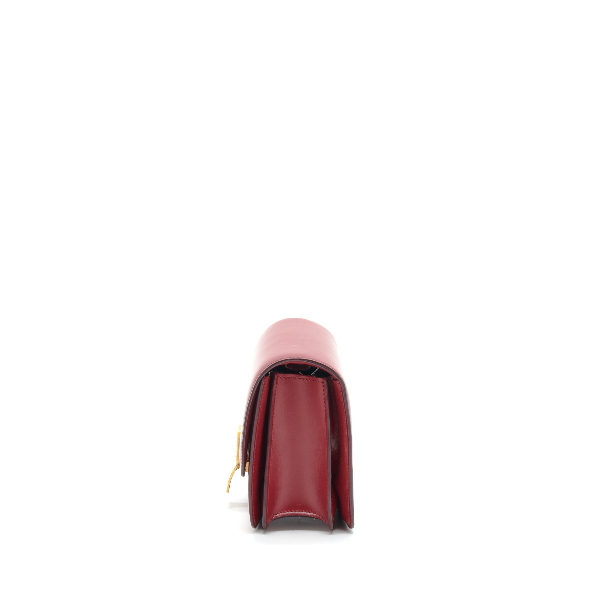 CELINE SMALL CLASSIC BAG IN BOX CALFSKIN RED GHW