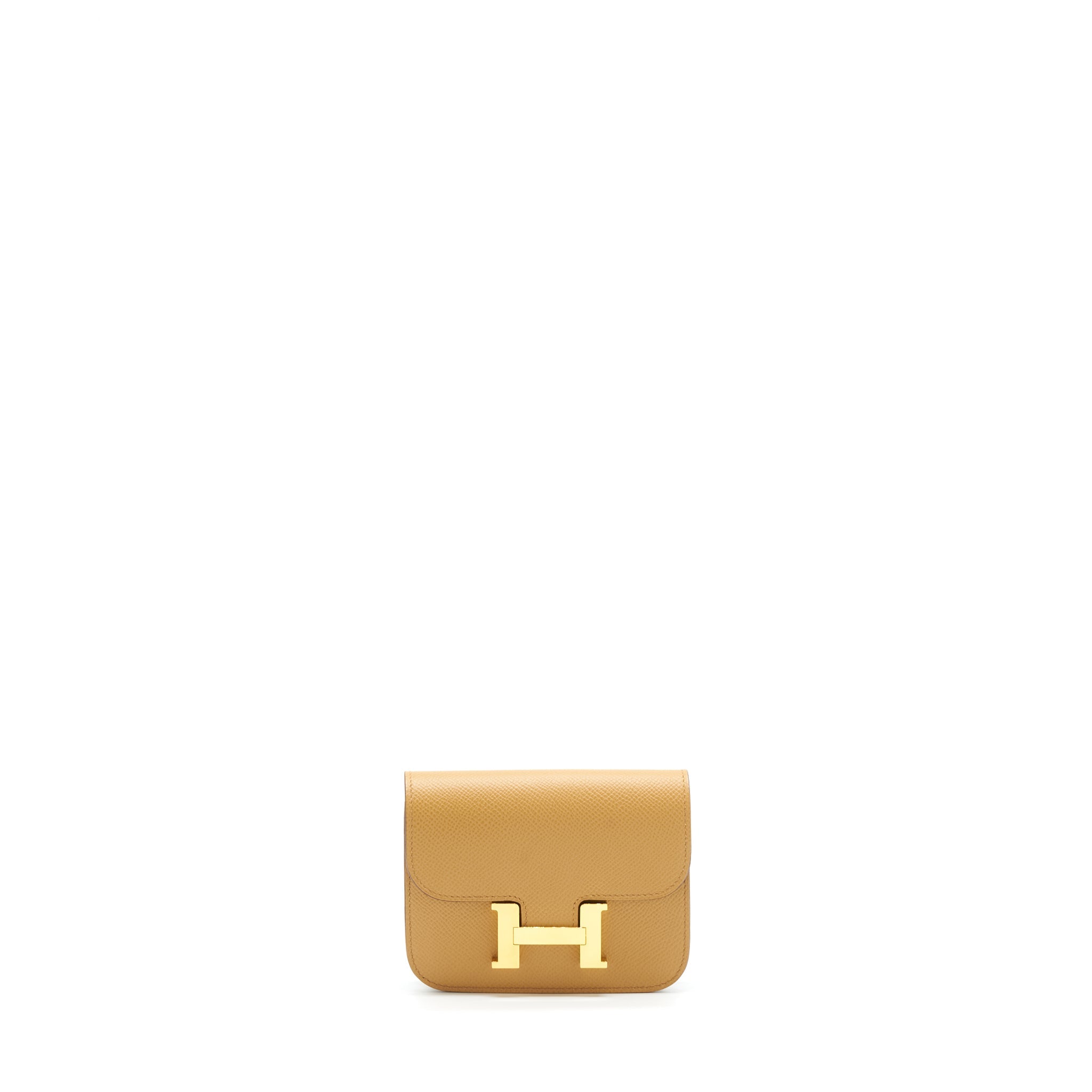 HERMES CONSTANCE SLIM EPSOM 4B BISCUIT GHW