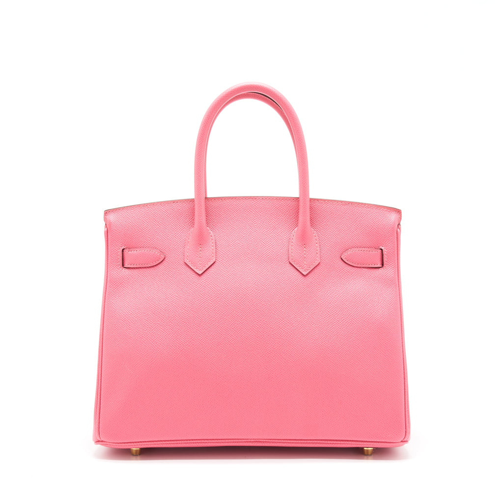 HERMES BIRKIN 30 EPSOM 8W ROSE AZALEE GHW