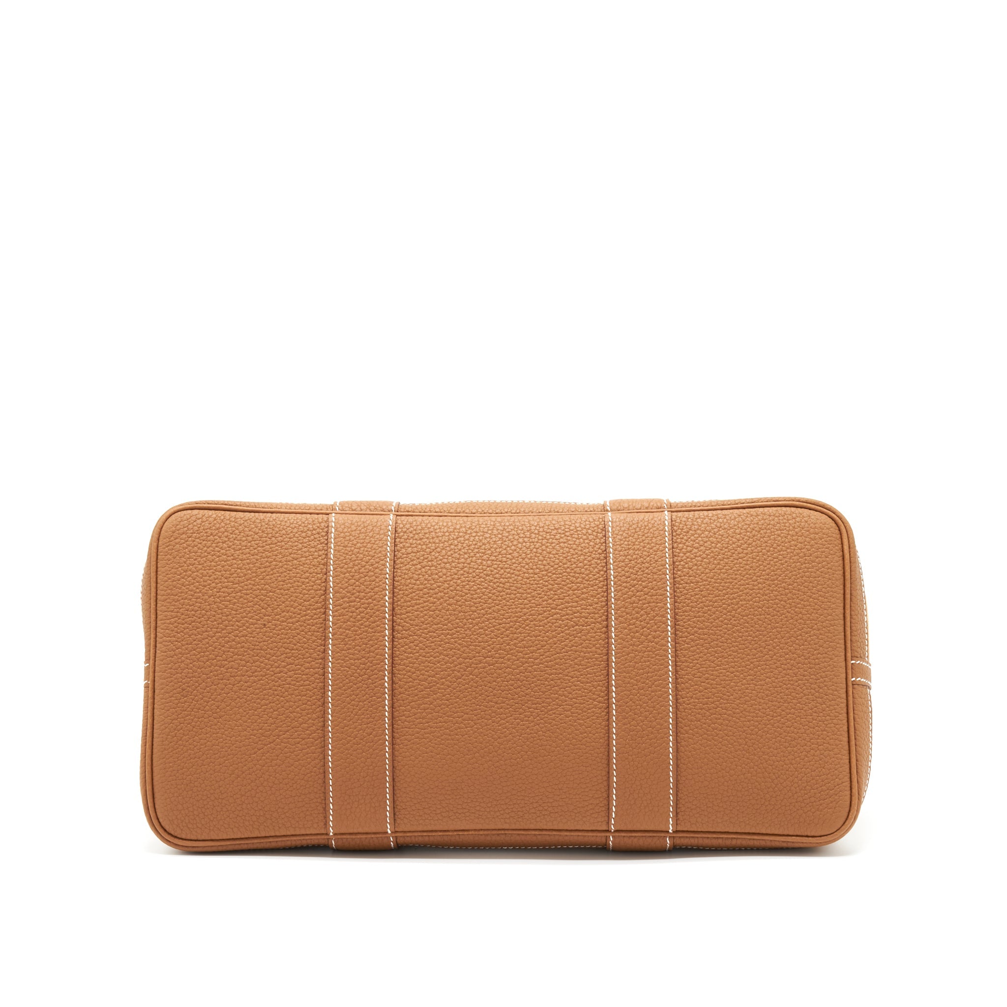 HERMES GARDEN PARTY 36 OFFICER BICOLOUR DUNE-MAGNOLIA/GOLD SHW