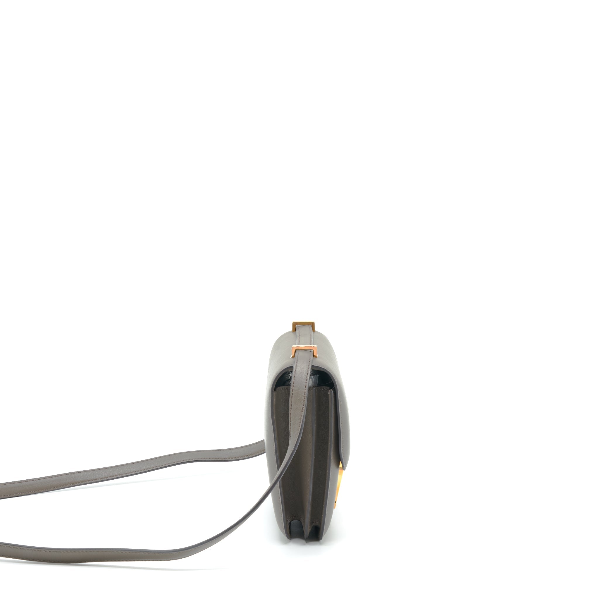 HERMES MINI CONSTANCE SWIFT 8F GRIS ETAIN RGHW