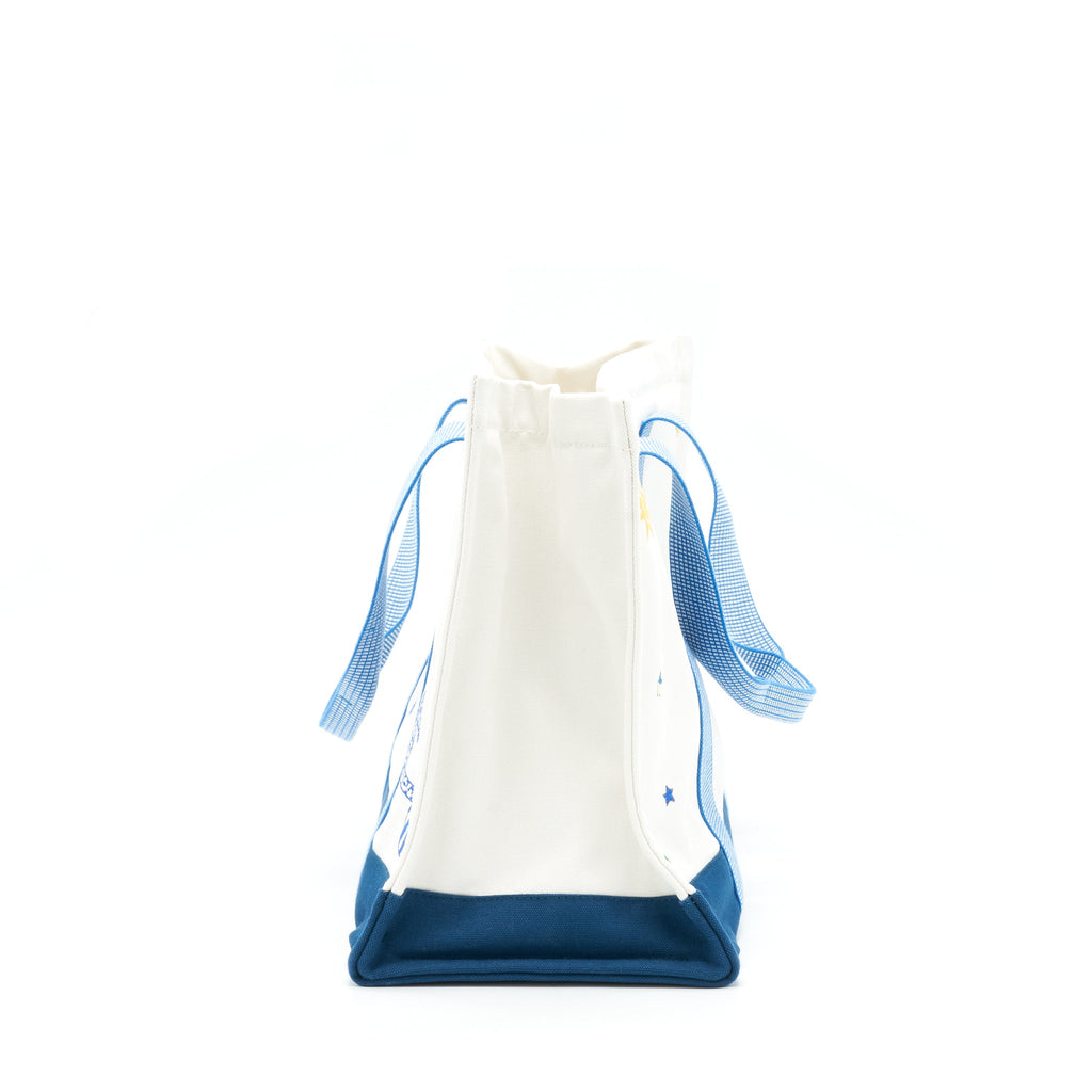 HERMES CIRCUS NAPPY BAG BLUE/WHITE