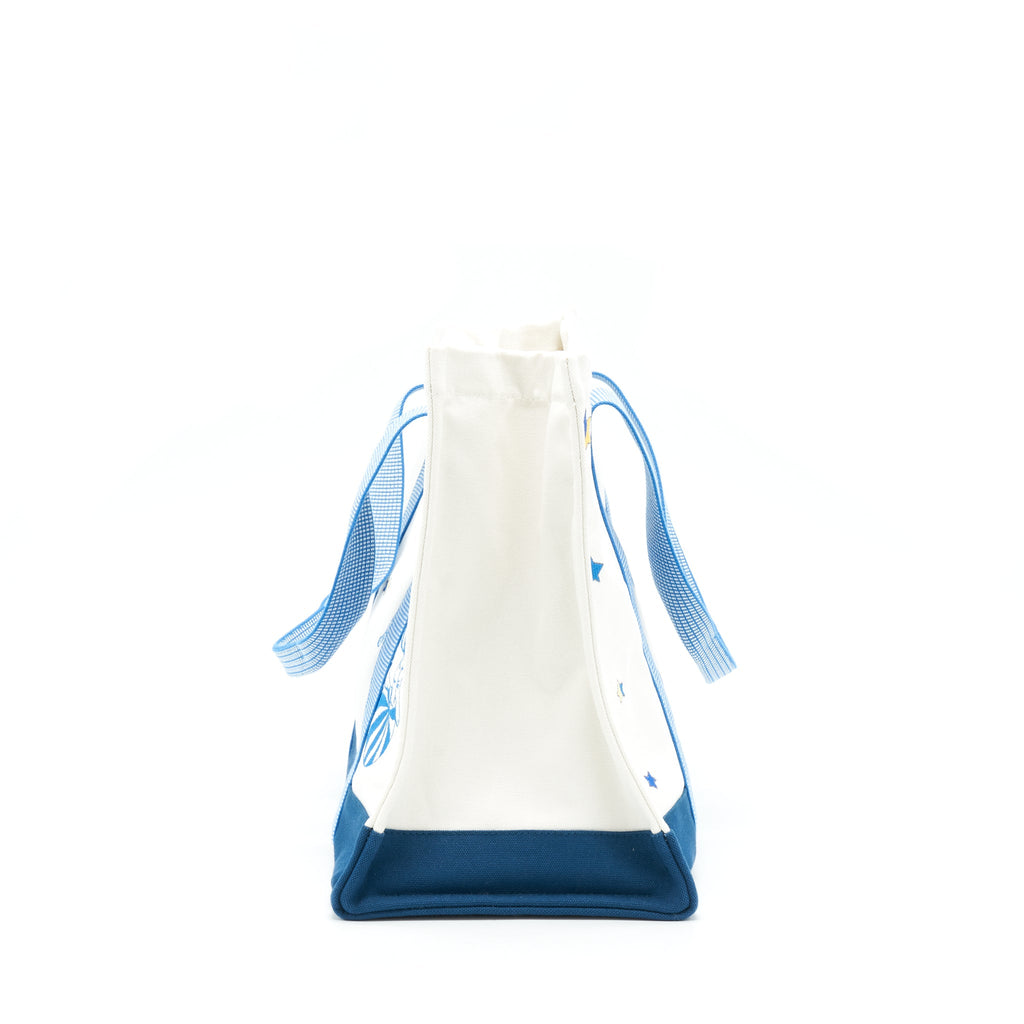 HERMES CIRCUS NAPPY BAG BLUE/WHITE