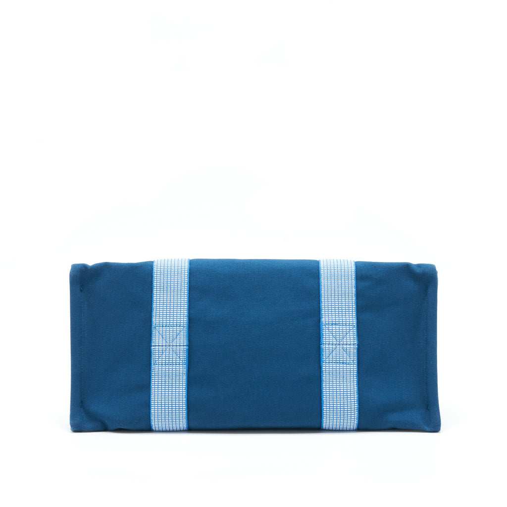 HERMES CIRCUS NAPPY BAG BLUE/WHITE