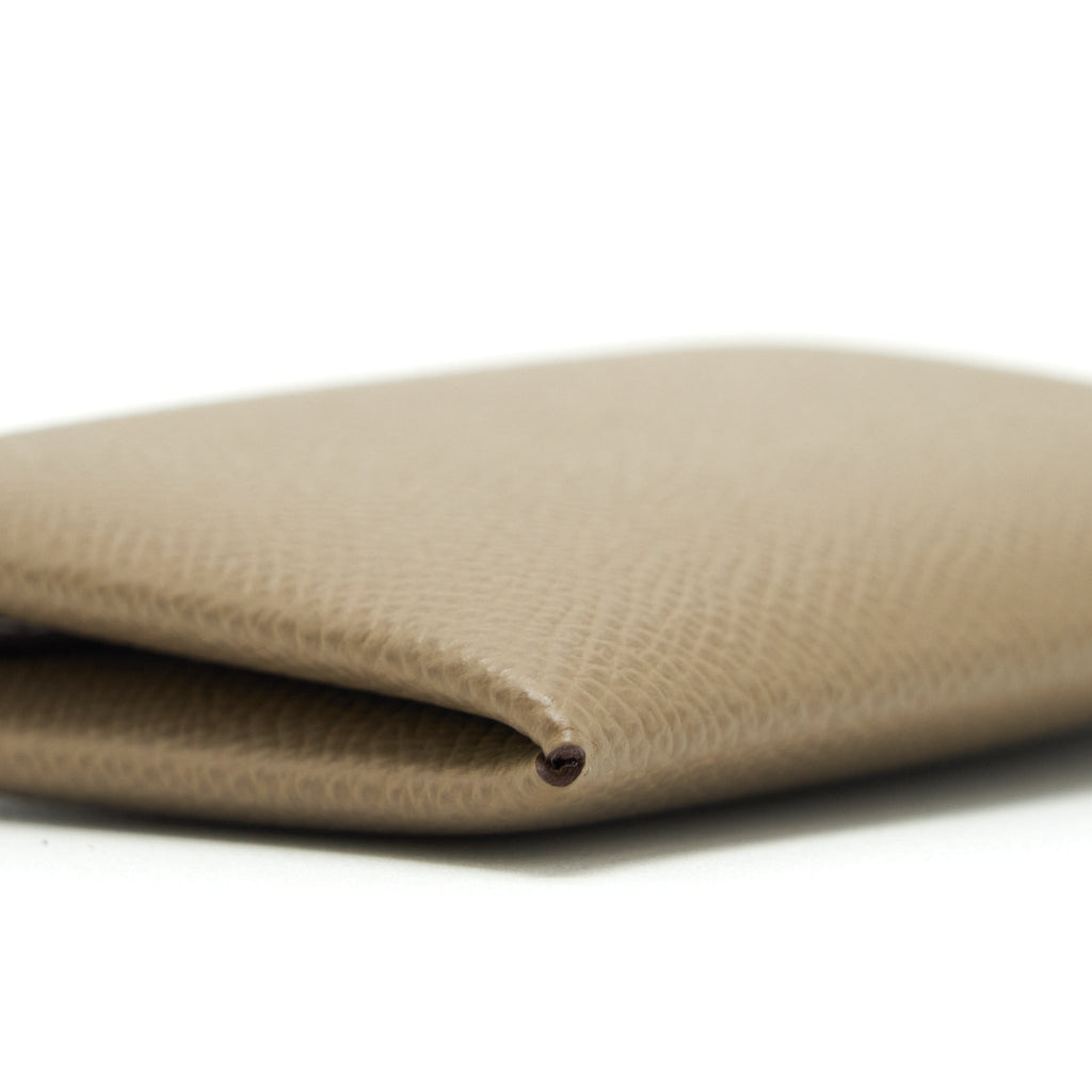 HERMES CALVI CARD HOLDER ETOUPE SHW